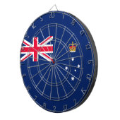 De vlag van Victoria (Australië) Dartbord (Voorkant Rechts)