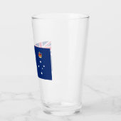 De vlag van Victoria (Australië) Glas (Links)