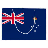 De vlag van Victoria (Australië) Groot Cadeauzakje (Achterkant)