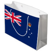 De vlag van Victoria (Australië) Groot Cadeauzakje (Achterkant Gekanteld)