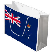 De vlag van Victoria (Australië) Groot Cadeauzakje (Voorkant Gekanteld)
