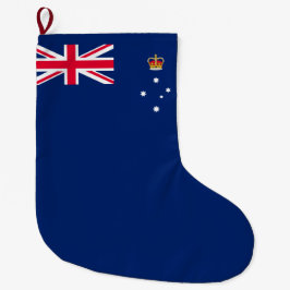 De vlag van Victoria (Australië) Grote Kerstsok