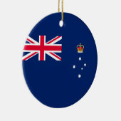 De vlag van Victoria (Australië) Keramisch Ornament (Rechts)