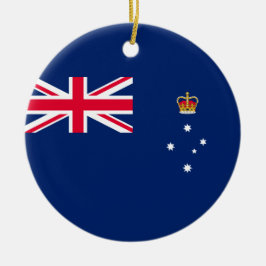 De vlag van Victoria (Australië) Keramisch Ornament