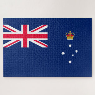 De vlag van Victoria (Australië) Legpuzzel