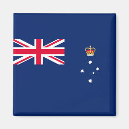 De vlag van Victoria (Australië) Magneet