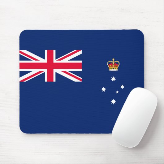 De vlag van Victoria (Australië) Muismat (Met muis)