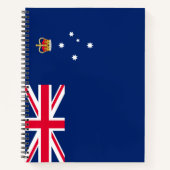 De vlag van Victoria (Australië) Notitieboek (Voorkant)