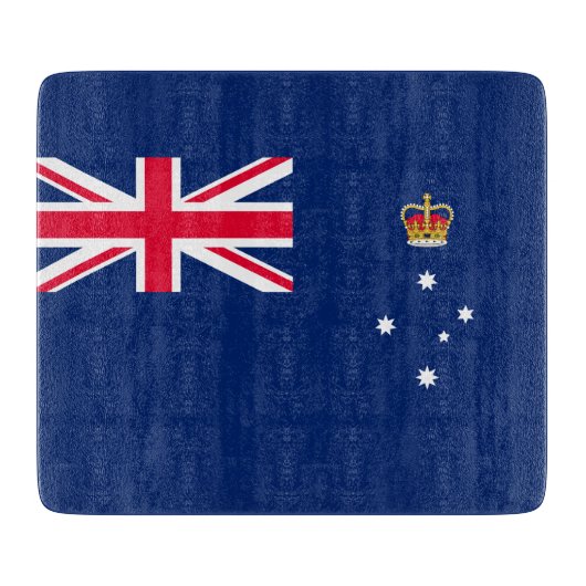 De vlag van Victoria (Australië) Snijplank (Voorkant)