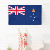 De vlag van Victoria (Australië) Spandoek (Insitu)
