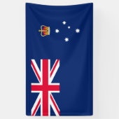 De vlag van Victoria (Australië) Spandoek (Verticaal)