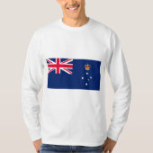 De vlag van Victoria (Australië) T-shirt (Voorkant)