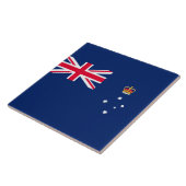 De vlag van Victoria (Australië) Tegeltje (Zijkant)