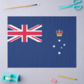 De vlag van Victoria (Australië) Tissuepapier (Craft)