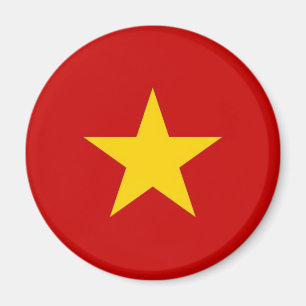 De vlag van Vietnam Magneet