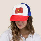 De vlag van Vietnam Trucker Pet (In situ)