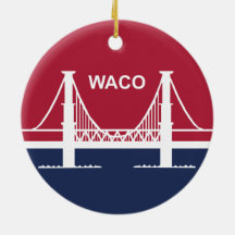 De vlag van Waco (Texas, VS)
