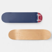 De vlag van Waco (Texas, VS) Persoonlijk Skateboard (Horizontaal)