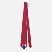De vlag van Waco (Texas, VS) Stropdas (Voorkant)