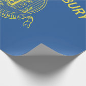 De vlag van Waterbury (Connecticut) Cadeaupapier (Hoek)