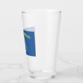 De vlag van Waterbury (Connecticut) Glas (Links)