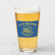 De vlag van Waterbury (Connecticut)