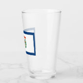De vlag van West Virginia Glas (Links)