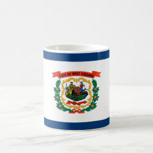 De vlag van West Virginia Koffiemok