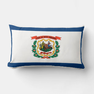 De vlag van West Virginia Kussen