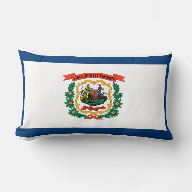 De vlag van West Virginia Kussen (Voorkant)
