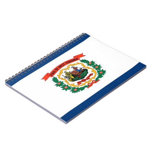 De vlag van West Virginia Notitieboek (Linkerzijde)