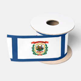 De vlag van West Virginia Satijnen Lint