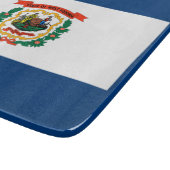 De vlag van West Virginia Snijplank (Hoek)
