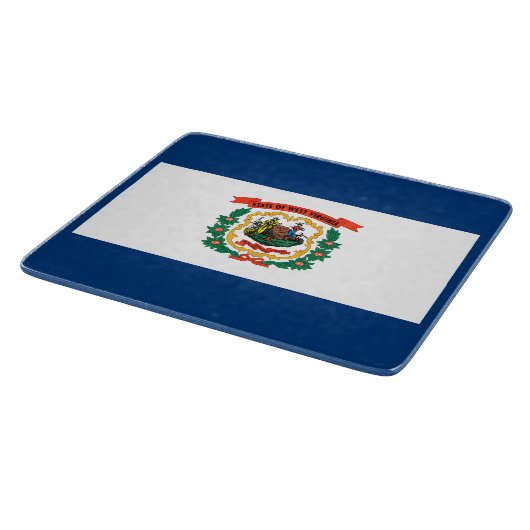 De vlag van West Virginia Snijplank (Hoek)