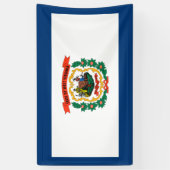 De vlag van West Virginia Spandoek (Verticaal)