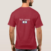 De vlag van West Virginia T-shirt (Achterkant)