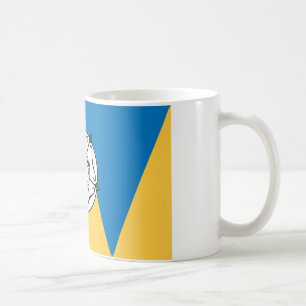 De vlag van West Yorkshire Koffiemok
