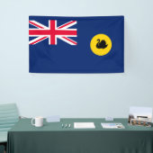 De vlag van Western Australië Spandoek (Beurs)