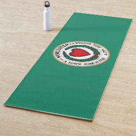 De vlag van Worcester (Massachusetts) Yogamat