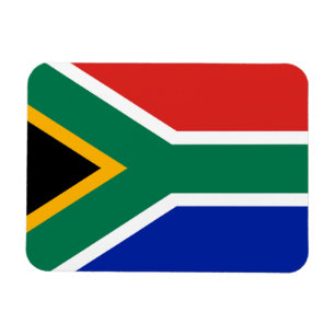 De Vlag van Zuid-Afrika Magneet