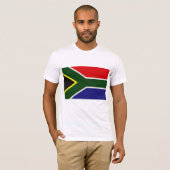 De vlag van Zuid-Afrika T-shirt (Voorkant volledig)