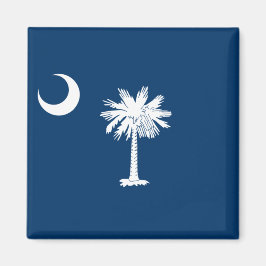 De vlag van Zuid-Carolina Magneet