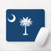 De vlag van Zuid-Carolina Muismat (Met muis)