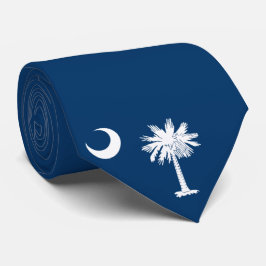 De vlag van Zuid-Carolina Stropdas