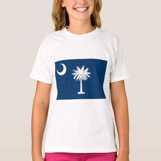 De vlag van Zuid-Carolina T-shirt (Voorkant)