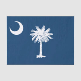 De vlag van Zuid-Carolina Tissuepapier