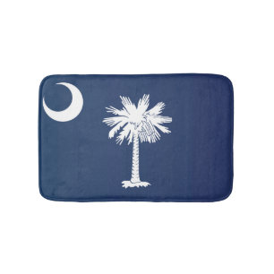 De vlag van Zuid-Carolina, Verenigde Staten van Am Badmat