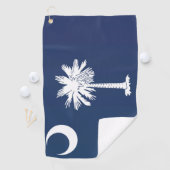 De vlag van Zuid-Carolina, Verenigde Staten van Am Golfhanddoek (Insitu)