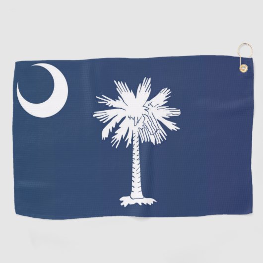 De vlag van Zuid-Carolina, Verenigde Staten van Am Golfhanddoek (Horizontaal)