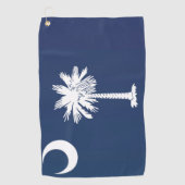 De vlag van Zuid-Carolina, Verenigde Staten van Am Golfhanddoek (Voorkant)